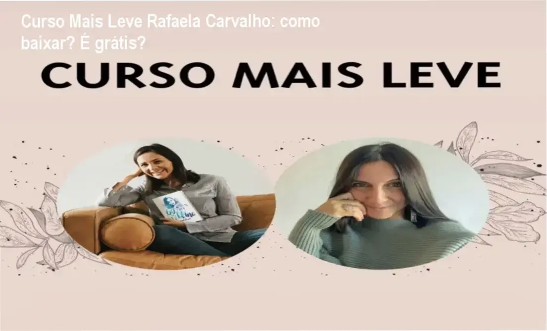 Capa do curso Mais Leve mostrando ícone de download e fones de ouvido, indicando acesso ao conteúdo em áudio para mães