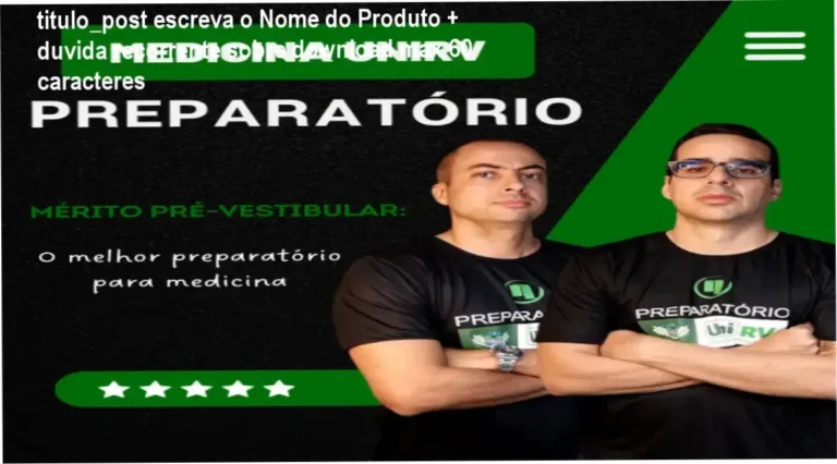 Tela de login do Curso Preparatório para a UNIRV na plataforma Hotmart