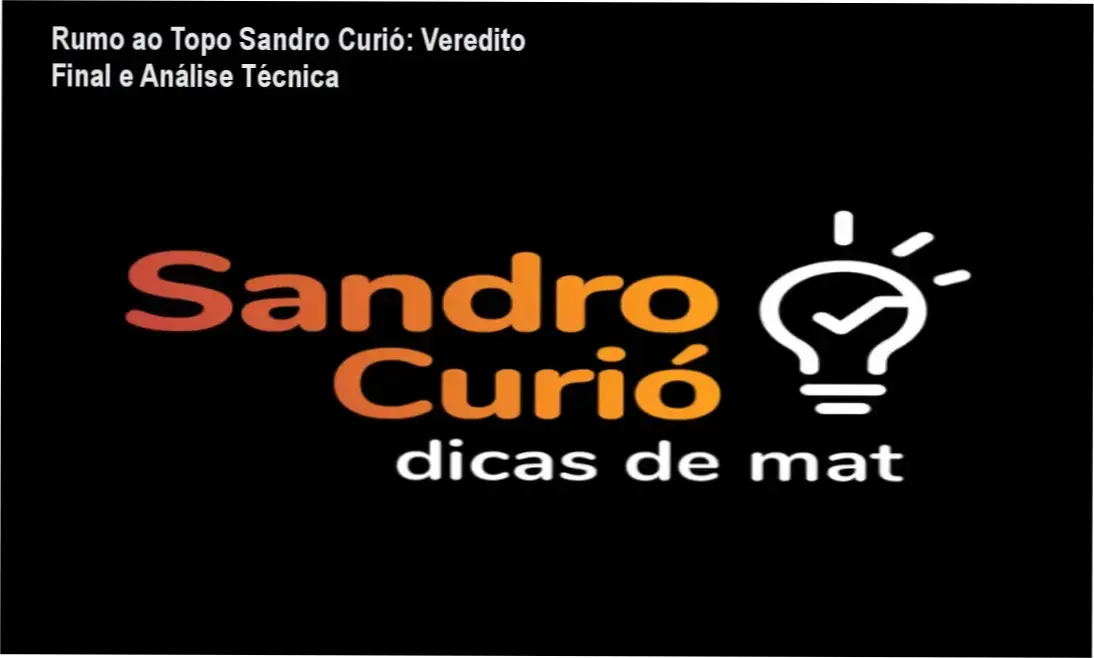 Rumo ao Topo Sandro Curió: Veredito Final e Análise Técnica 1 https://ondeaprender.com.br/rumo-ao-topo-sandro-curio-analise-tecnica/ Interface do curso Rumo ao Topo de Sandro Curió focada em matemática para ENEM