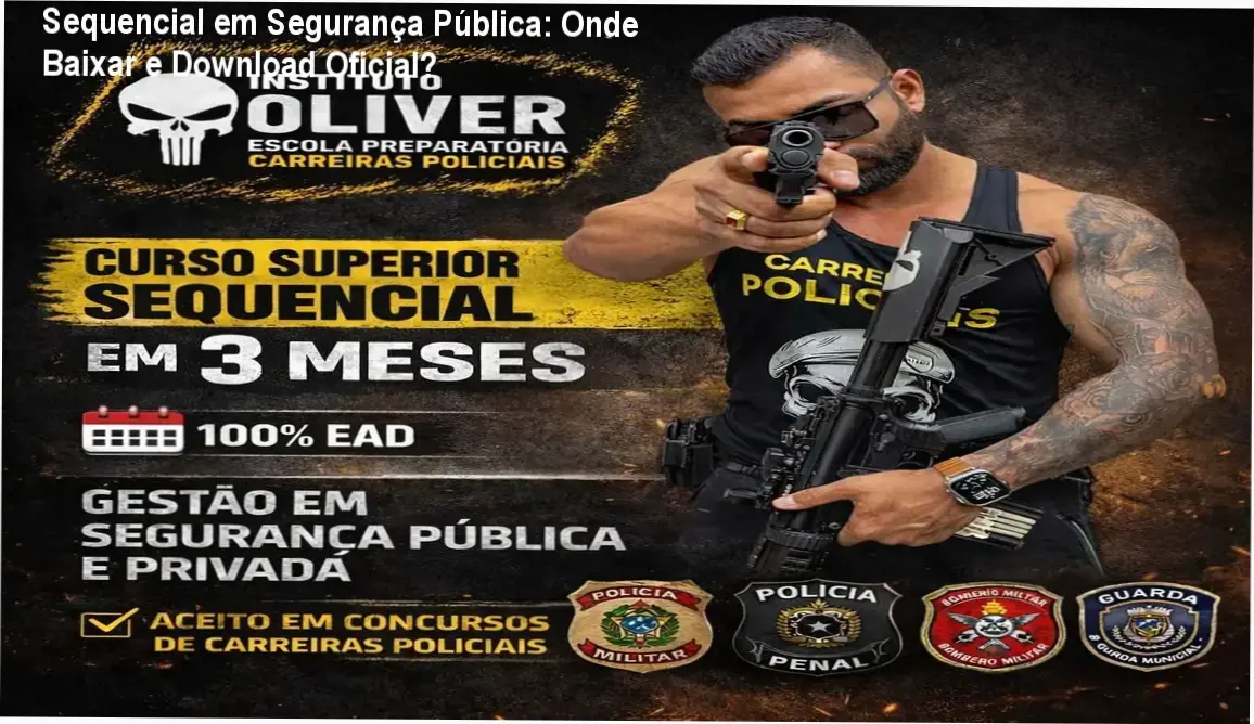 Sequencial em Segurança Pública: Onde Baixar e Download Oficial? 1 https://ondeaprender.com.br/sequencial-em-gestao-de-seguranca-publica-e-privada-download-e-onde-baixar/ Estudante acessando o material de estudo do curso superior sequencial de segurança pública em um notebook.