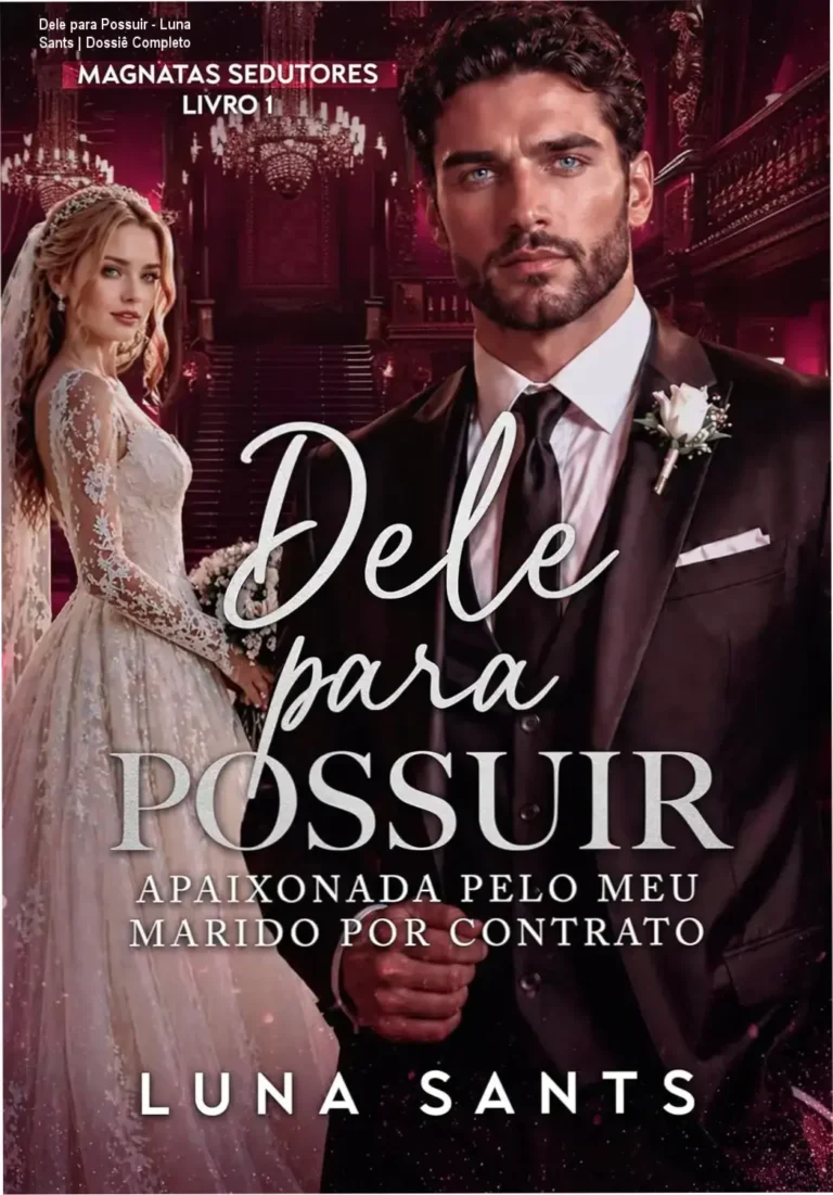 Capa do livro digital Dele para Possuir de Luna Sants, romance de magnatas