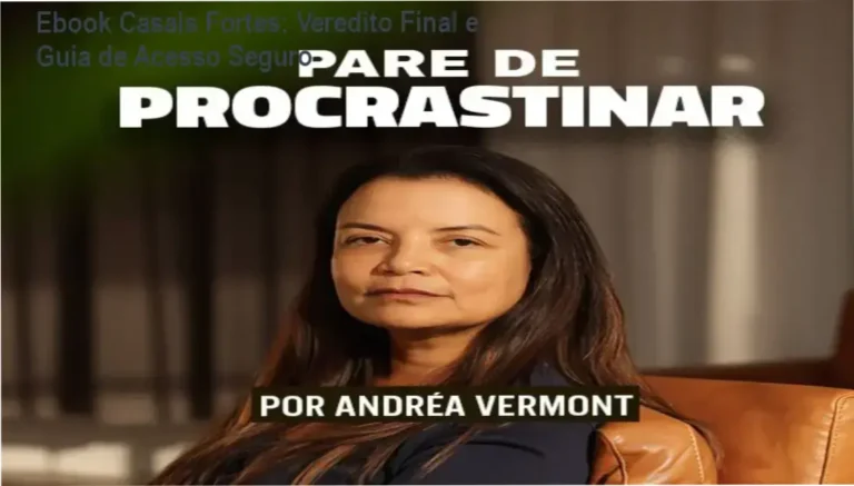 Capa do Ebook Casais Fortes da Dra. Andréa Vermont para fortalecimento de relacionamentos