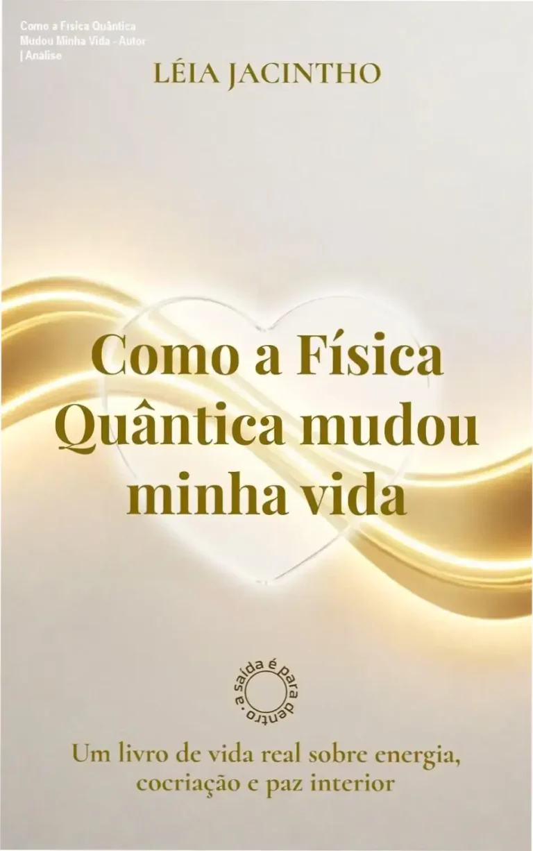 Capa do ebook mostrando geometria quântica simbólica com elementos de energia e equilíbrio