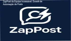 Interface de notificações do WhatsApp recebendo posts prontos do ZapPost
