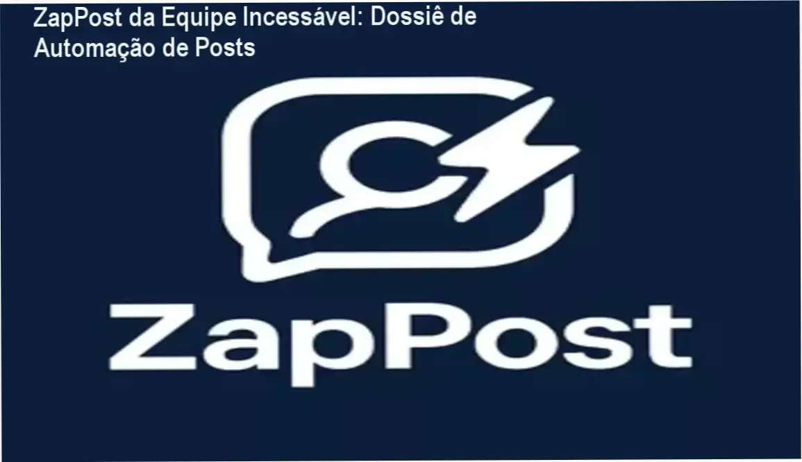 Interface de notificações do WhatsApp recebendo posts prontos do ZapPost