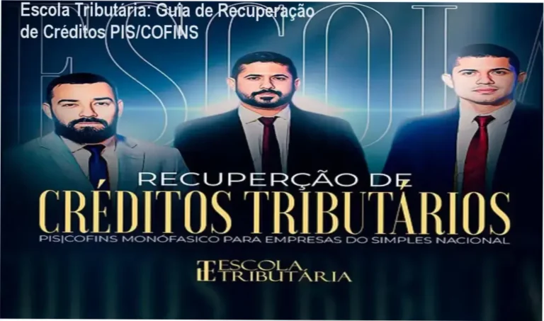 Escola Tributária: Guia de Recuperação de Créditos PIS/COFINS 7 https://ondeaprender.com.br/veredito-tecnico-curso-pprn-funciona-resultados/ Profissional analisando planilhas de recuperação de créditos tributários PIS e COFINS para empresas do Simples Nacional