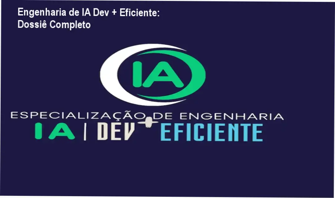 Engenharia de IA Dev + Eficiente: Dossiê Completo 1 https://ondeaprender.com.br/especializacao-engenharia-ia-dev-eficiente-analise/ Representação visual de arquitetura de sistemas de IA integrando LLMs, agentes e fluxos de dados reais para engenharia de software.