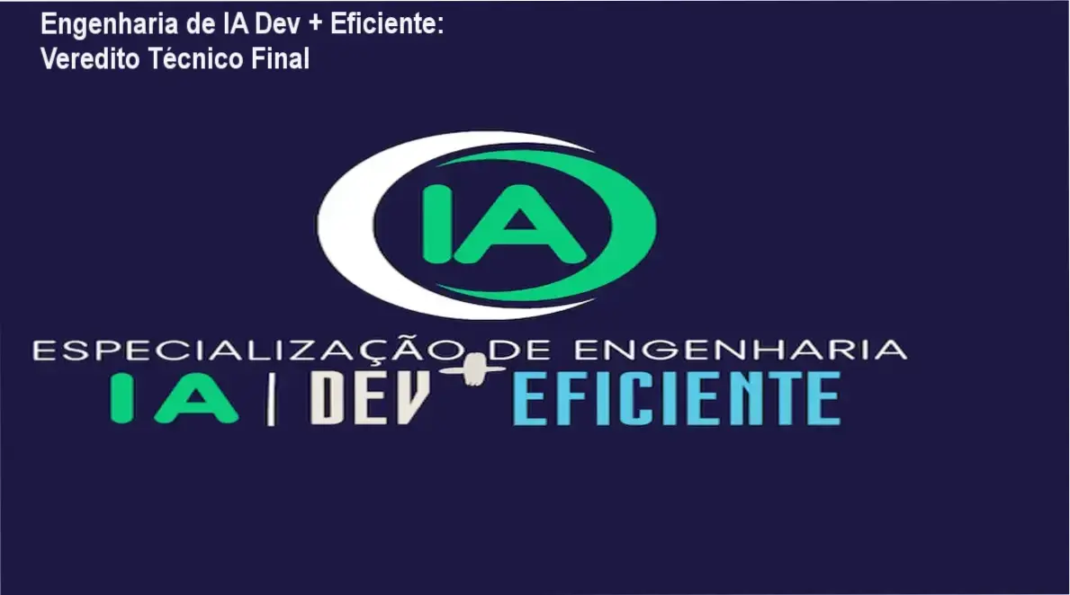 Infográfico técnico sobre a arquitetura de sistemas de IA generativa do curso Dev + Eficiente