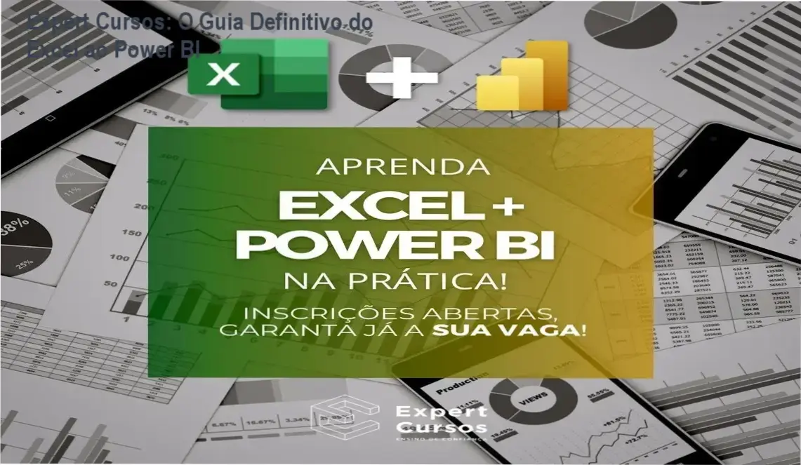 Interface de dashboard profissional criada com Excel e Power BI demonstrando análise de dados