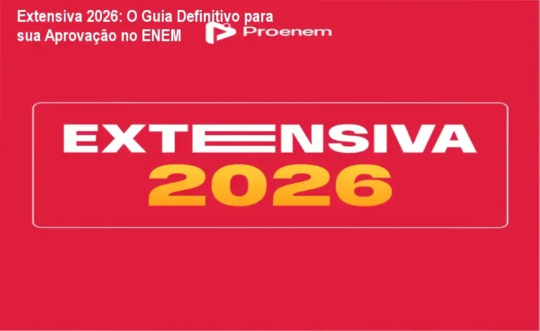 Estudante utilizando plataforma online de estudos para o curso Extensiva 2026 do Grupo Pro