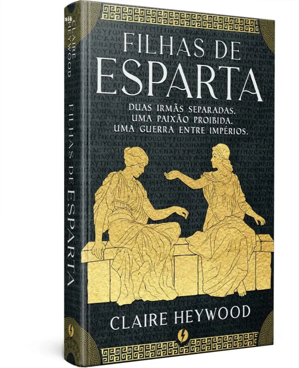 Capa do livro Filhas de Esparta Edição de Luxo de Claire Heywood
