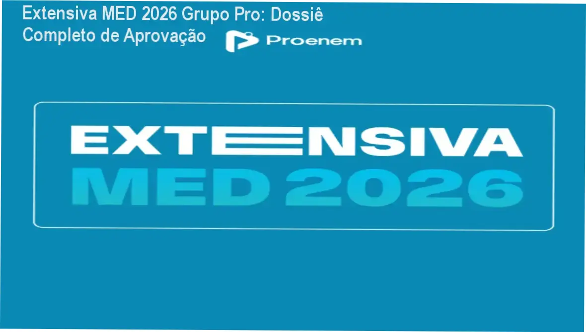 Extensiva MED 2026 Grupo Pro: Dossiê Completo de Aprovação 1 https://ondeaprender.com.br/extensiva-med-2026-funciona/ Estudante analisando o cronograma de estudos do Extensiva MED 2026 do Grupo Pro