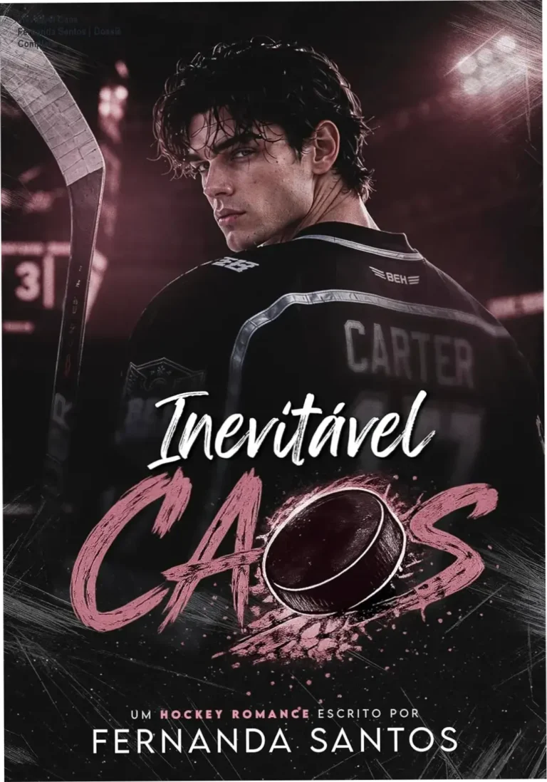 Capa do eBook Inevitável Caos de Fernanda Santos em um dispositivo Kindle