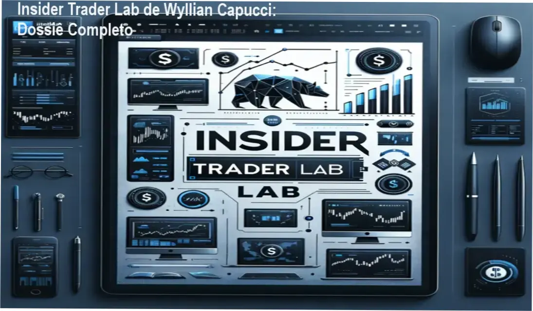 Visão interna da mentoria Insider Trader Lab de Wyllian Capucci mostrando análise de fluxo e macro