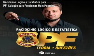 Professor Jhoni Zini explicando soluções de Raciocínio Lógico e Estatística para concurso da Polícia Federal