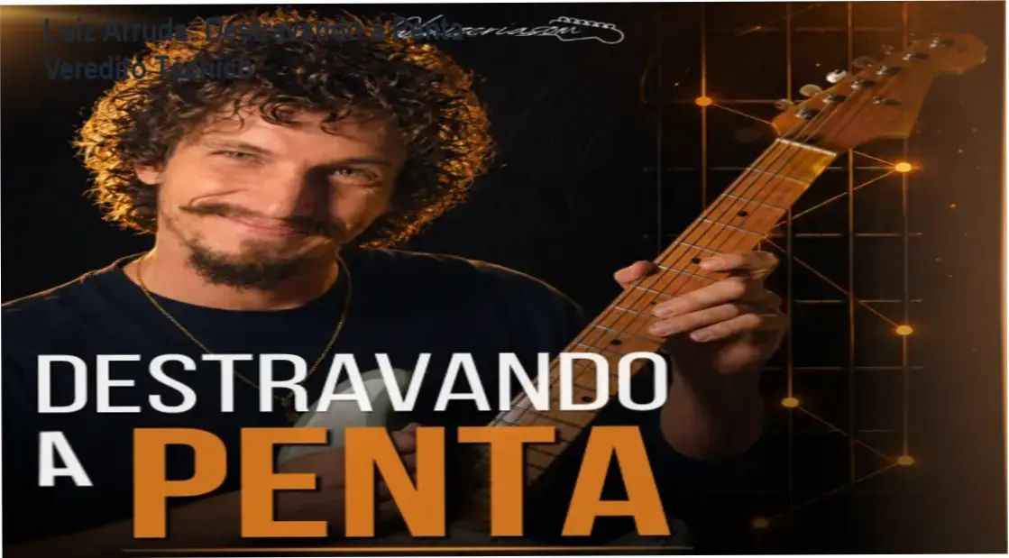 Professor Luiz Arruda ensinando improvisação no curso Destravando a Penta