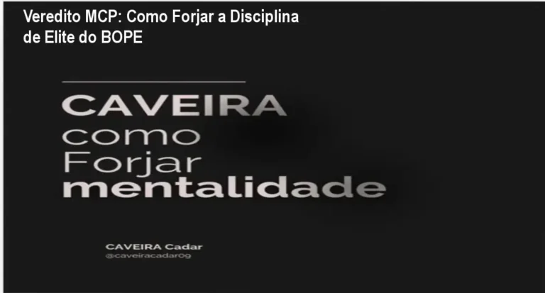 Representação da mentalidade de elite e disciplina tática do Método Cão Pastor