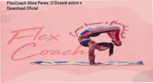 Mulher praticando exercícios de mobilidade e flexibilidade com suporte técnico de Aline Peres