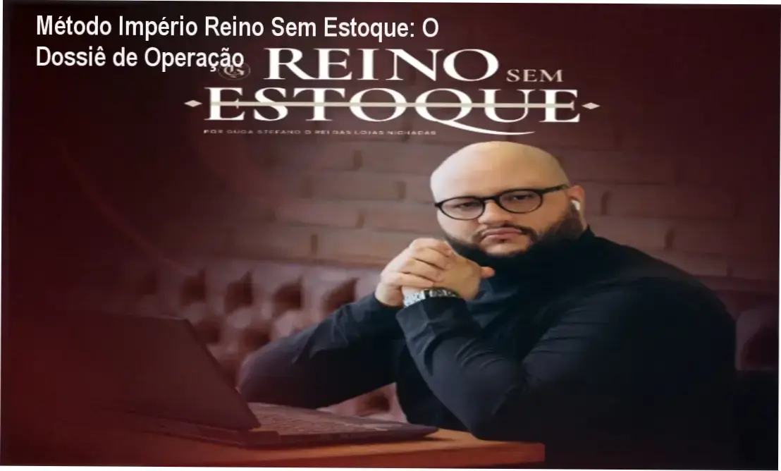 Interface de aprendizado do Método Império Reino Sem Estoque mostrando estrutura de e-commerce profissional