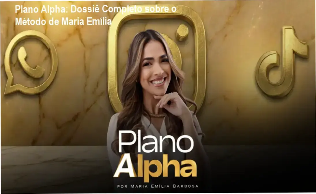 Representação estratégica de marketing digital e renda extra com o método Plano Alpha
