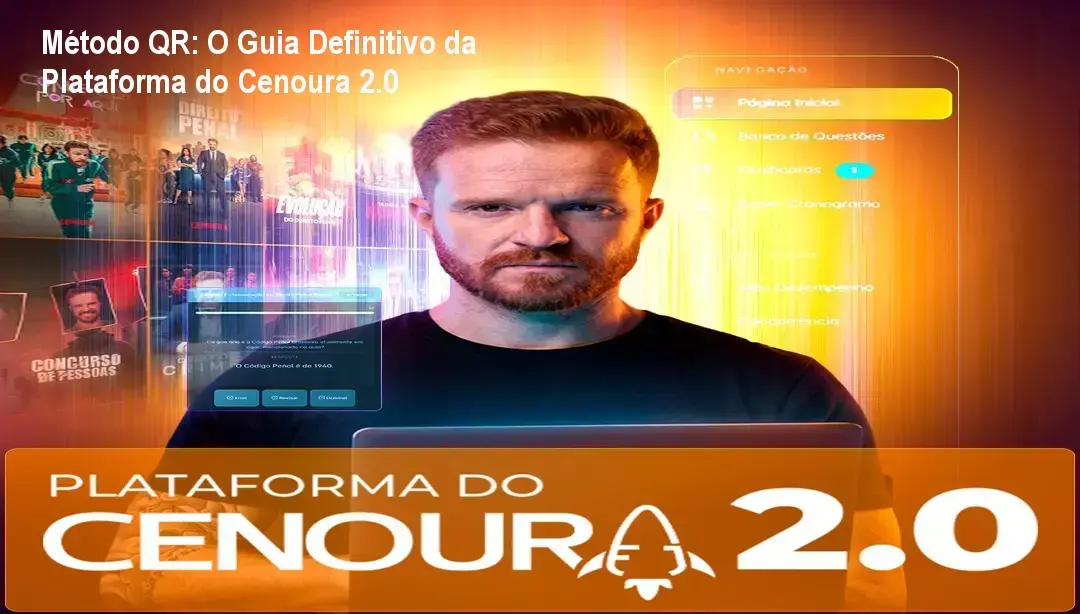 Método QR: O Guia Definitivo da Plataforma do Cenoura 2.0 1 https://ondeaprender.com.br/metodo-qr-plataforma-do-cenoura-funciona-para-iniciantes/ Interface da Plataforma do Cenoura 2.0 exibindo módulos de Direito Penal e Processo Penal focados na banca FGV