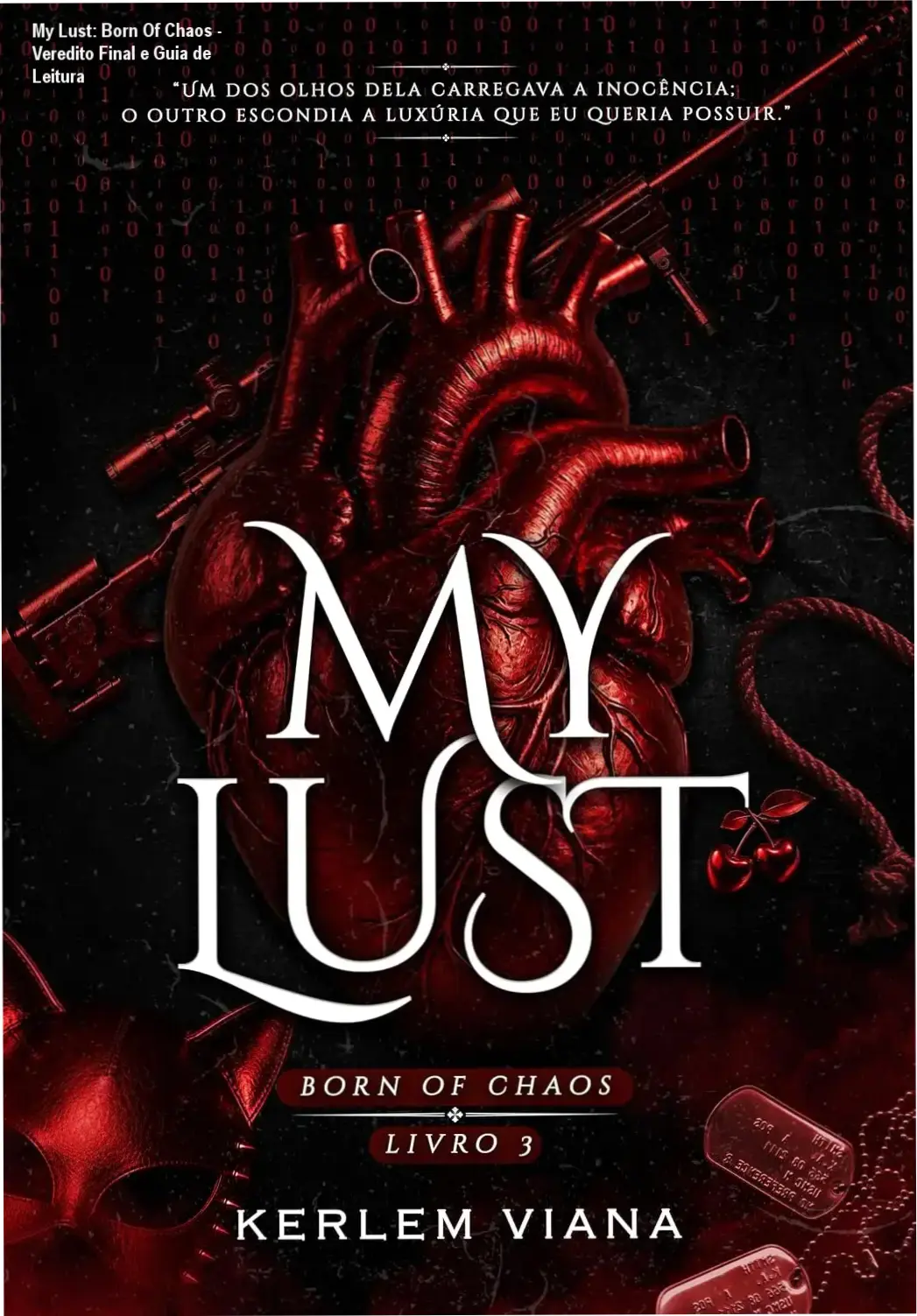 My Lust: Born Of Chaos - Veredito Final e Guia de Leitura 1 https://ondeaprender.com.br/my-lust-born-of-chaos-kerlem-viana-analise-tecnica/ Capa do livro My Lust Born Of Chaos de Kerlem Viana representando a tensão entre Aurora e Rick