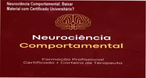 Carteira digital de terapeuta como resultado do curso de Neurociência Comportamental