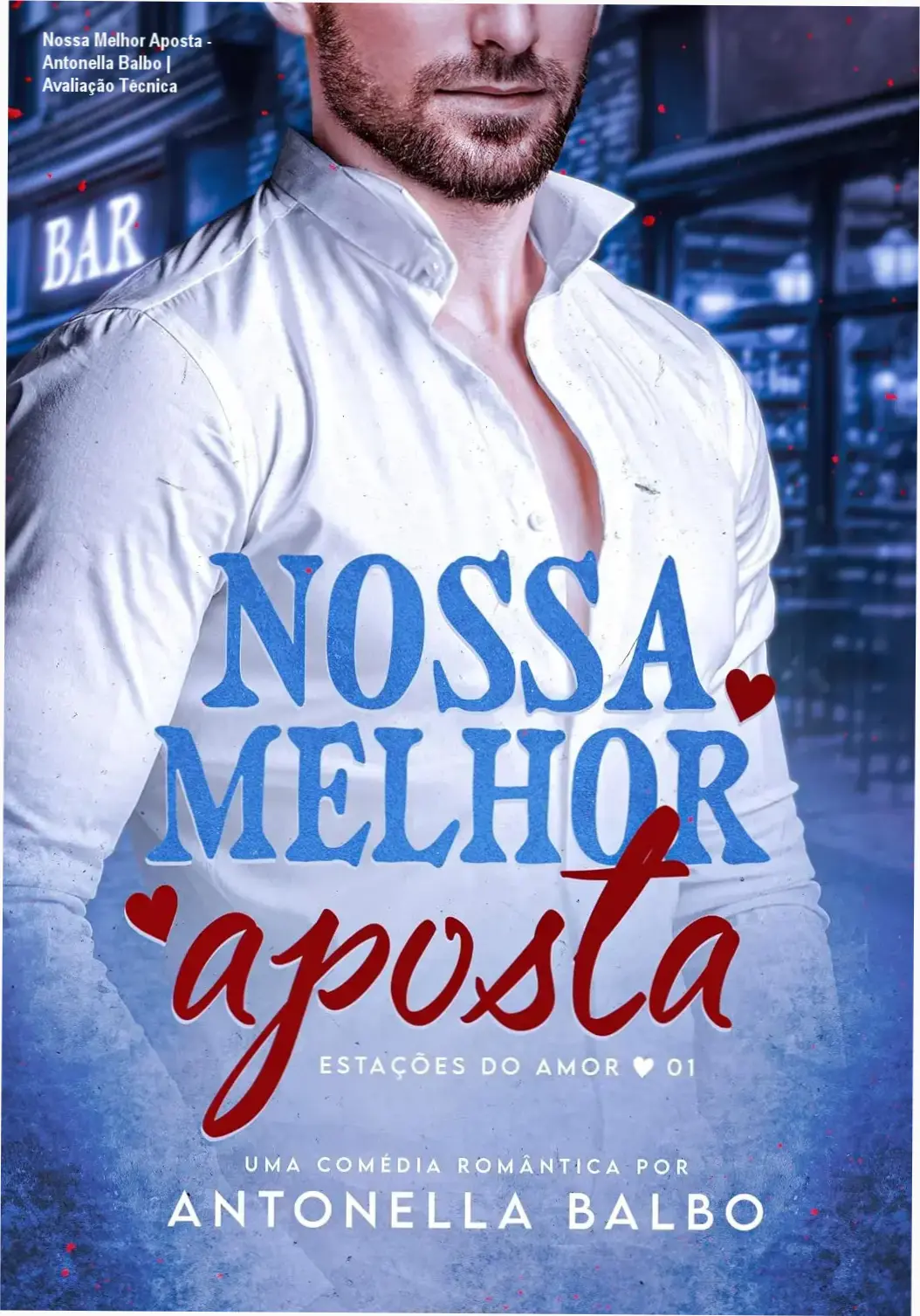 Capa do eBook Nossa Melhor Aposta de Antonella Balbo em dispositivo Kindle
