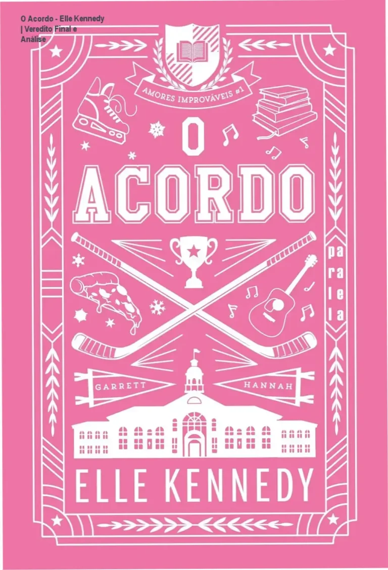 Capa do livro O Acordo de Elle Kennedy, série Amores Improváveis