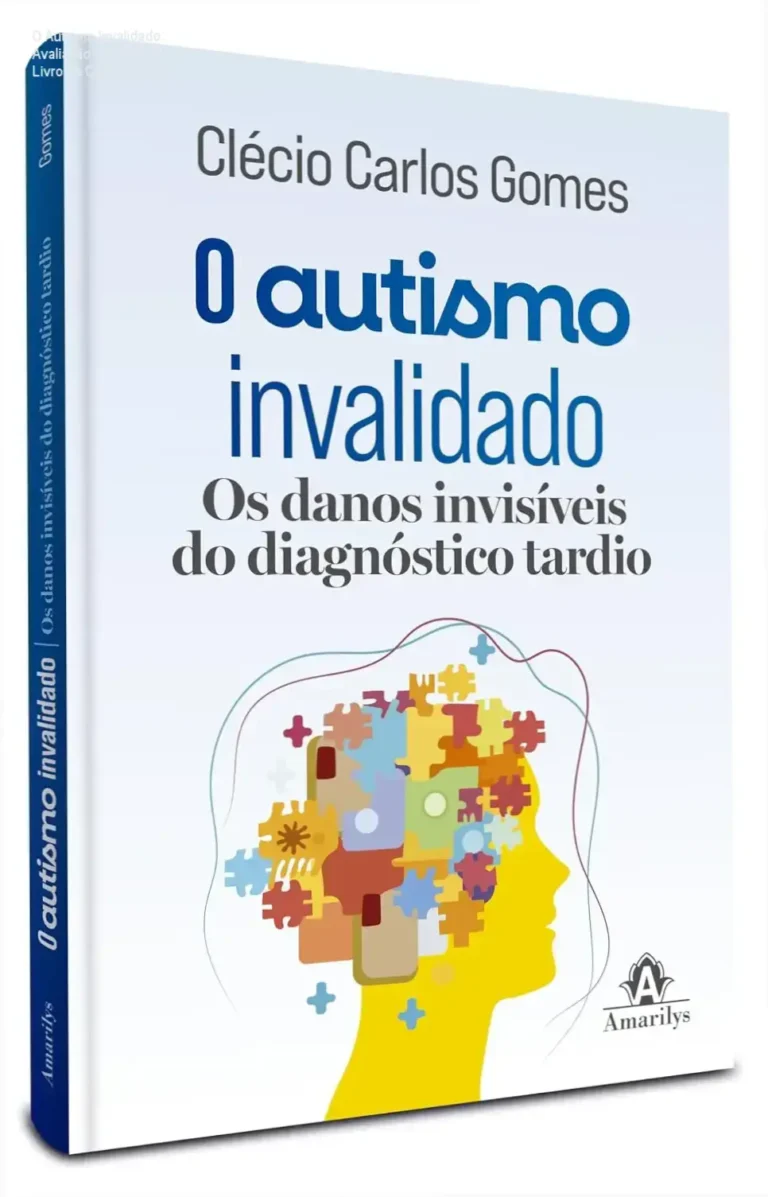 Capa do livro O Autismo Invalidado de Clécio Carlos Gomes tratando sobre TEA