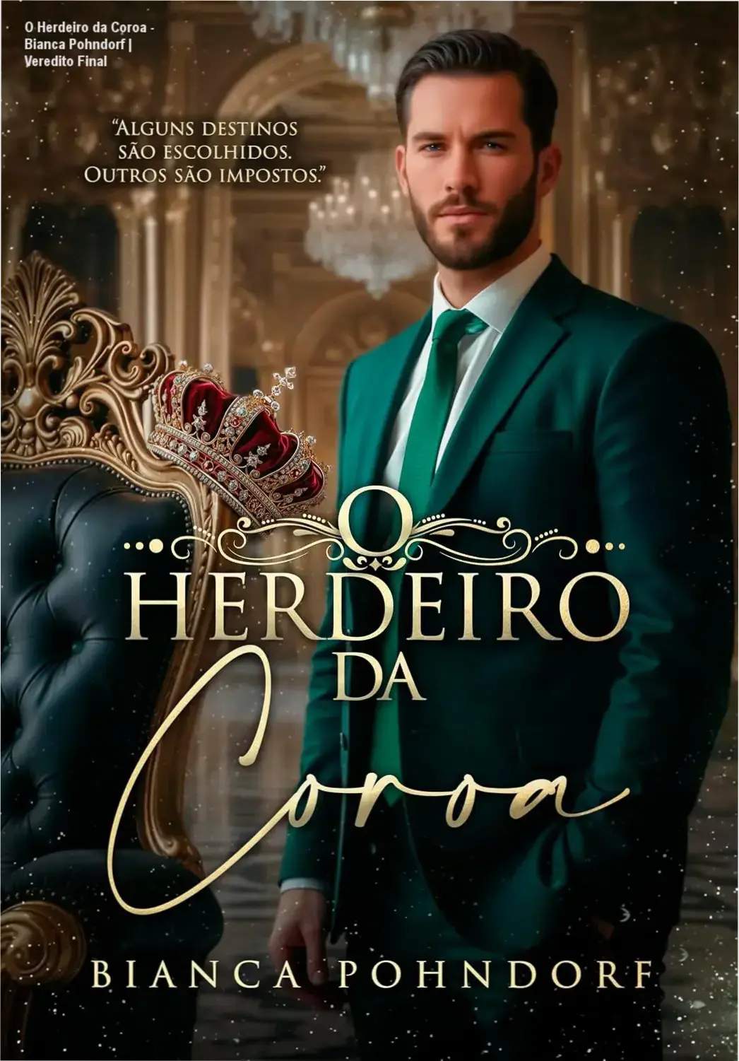 O Herdeiro da Coroa - Bianca Pohndorf | Veredito Final 1 https://ondeaprender.com.br/o-herdeiro-da-coroa-bianca-pohndorf/ Capa do ebook O Herdeiro da Coroa de Bianca Pohndorf destacando o romance real