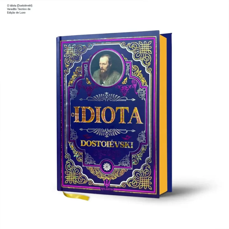 O Idiota de Dostoiévski - visão interna da edição de luxo