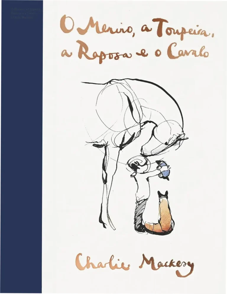 Capa do livro O Menino, a Toupeira, a Raposa e o Cavalo de Charlie Mackesy