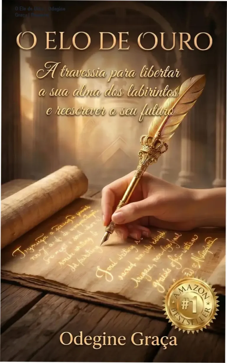 Capa do ebook O Elo de Ouro de Odegine Graça, abordando autodescoberta e alma