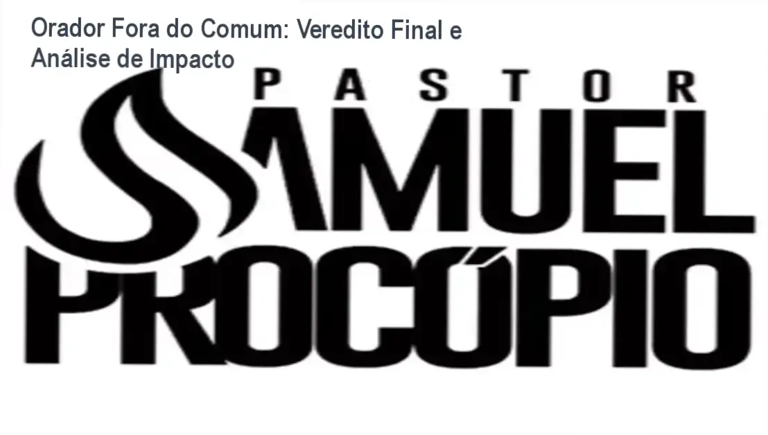 Samuel Procopio ensinando técnicas de oratória ministerial no curso Orador Fora do Comum