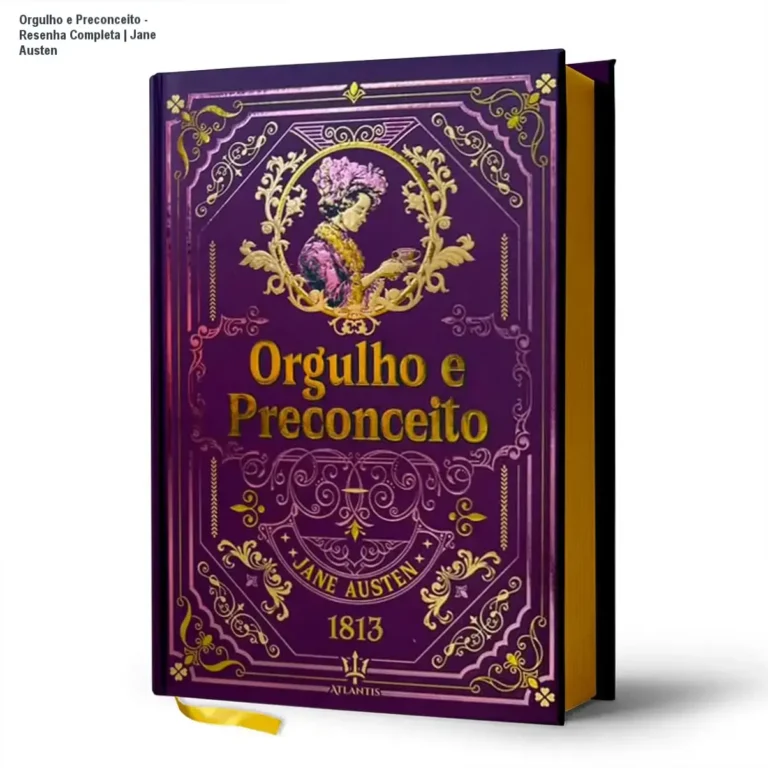 Orgulho e Preconceito - Resenha Completa | Jane Austen 1 https://ondeaprender.com.br/ Edição luxuosa de Orgulho e Preconceito em capa dura com hot stamping e marcador em fitilho