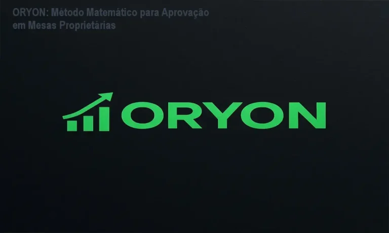 Nickolas Ferreira apresentando o método ORYON para aprovação em mesas proprietárias com operações ao vivo e gerenciamento matemático