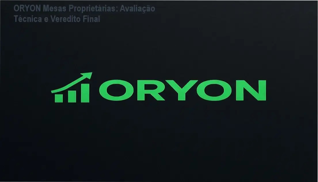 Nickolas Ferreira apresentando a metodologia ORYON para aprovação em mesas proprietárias com operações ao vivo.