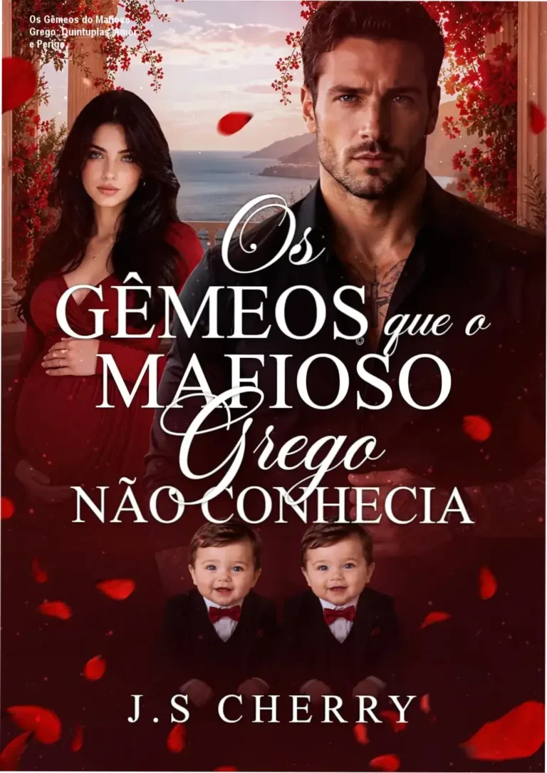 Capa do eBook Os Gêmeos do Mafioso Grego mostrando Alyssa e Hades em contexto de romance e máfia