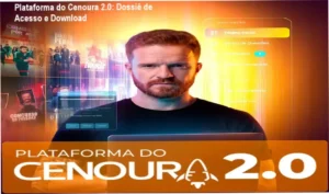 Interface de estudo da Plataforma do Cenoura 2.0 com mapas mentais e questões de Direito Penal