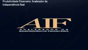 Gráfico de evolução patrimonial representando a metodologia de alocação de ativos do curso Acelerador da Independência Financeira