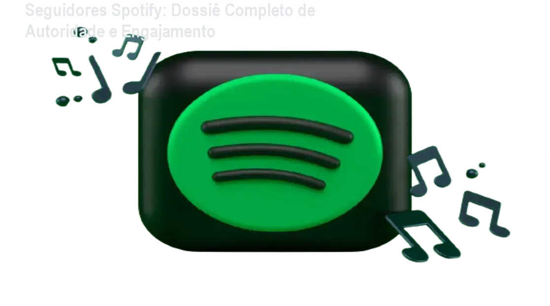 Interface de perfil de artista no Spotify exibindo métricas de seguidores elevados
