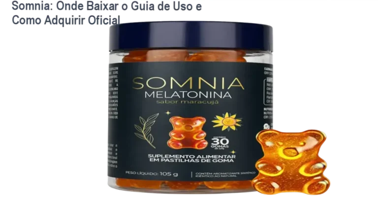 Somnia: Onde Baixar o Guia de Uso e Como Adquirir Oficial 2 https://ondeaprender.com.br/o-brownie-que-muda-vidas-ana/ Pote de gomas Somnia sabor maracujá para regulação do sono