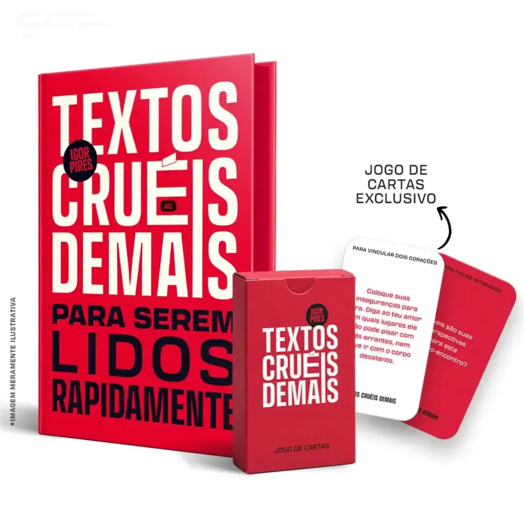 Textos Cruéis Demais Edição de Luxo: Veredito Final 1 https://ondeaprender.com.br/textos-crueis-demais-edicao-luxo-veredito/ Livro Textos Cruéis Demais edição de luxo com capa dura e pintura trilateral