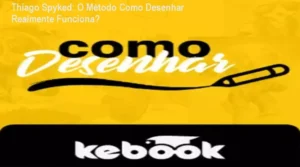 Estudante praticando técnicas de desenho baseadas no método de Thiago Spyked