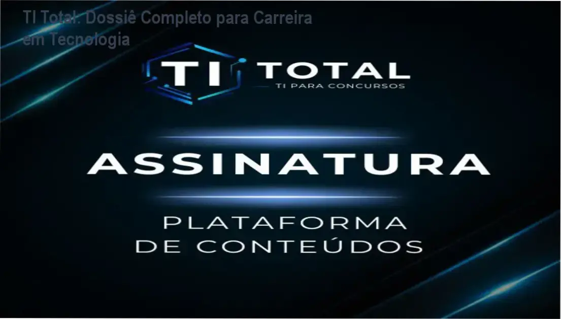 TI Total: Dossiê Completo para Carreira em Tecnologia 1 https://ondeaprender.com.br/ti-total-analise-tecnica-carreira-tecnologia/ Representação visual de um profissional estudando arquitetura de redes e sistemas operacionais via TI Total
