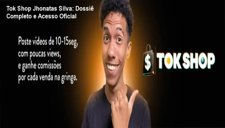 Tok Shop Jhonatas Silva: Dossiê Completo e Acesso Oficial 5 https://ondeaprender.com.br/ Interface de automação de vídeos para TikTok Shop utilizando Inteligência Artificial e estratégia de perfil dark