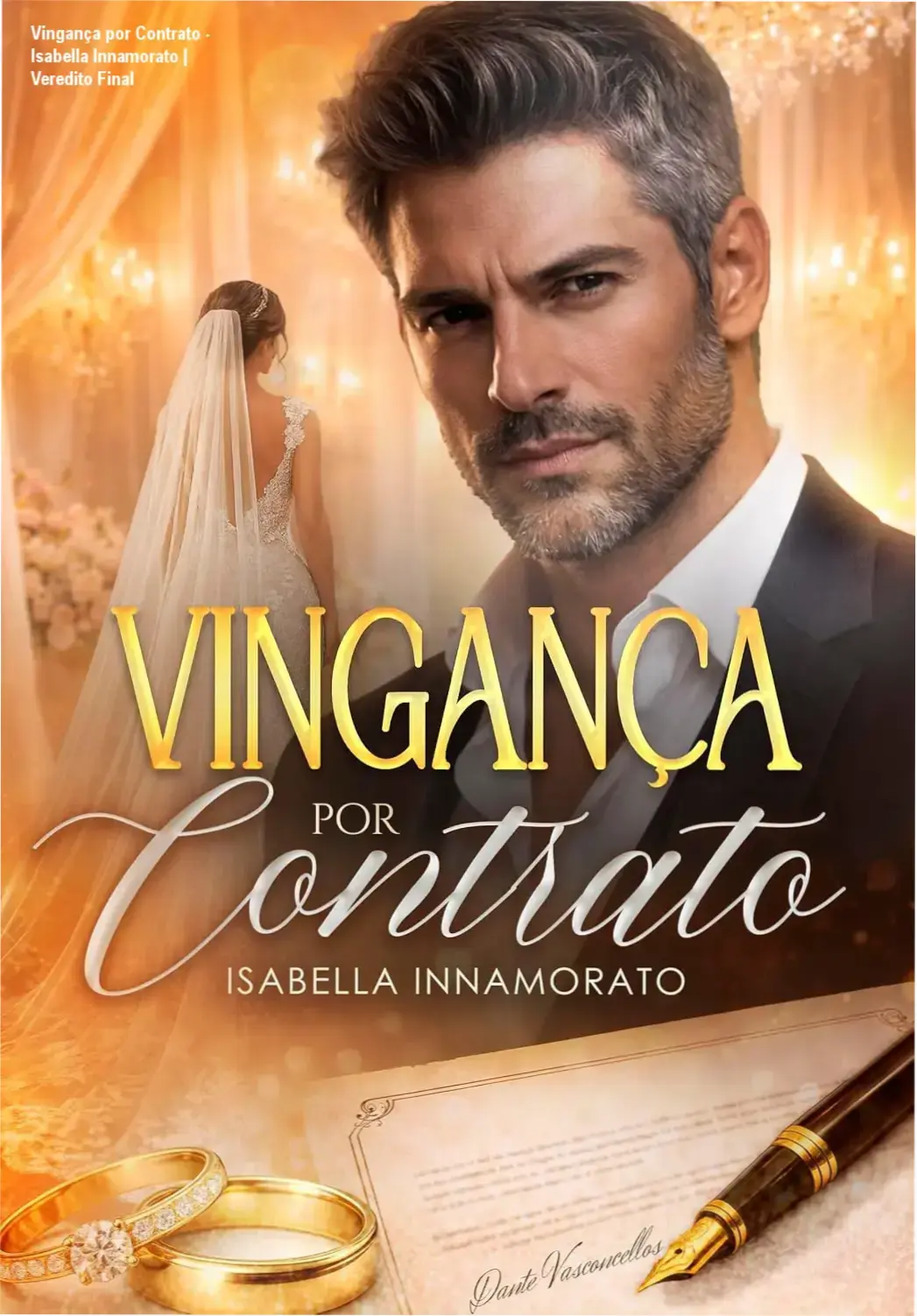 Capa do eBook Vingança por Contrato de Isabella Innamorato, romance dramático