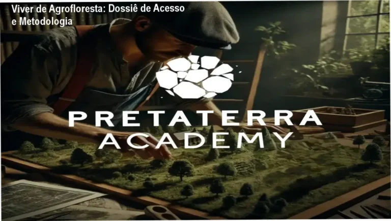 Viver de Agrofloresta: Dossiê de Acesso e Metodologia 10 https://ondeaprender.com.br/ Representação técnica de um sistema agroflorestal regenerativo com design de ecossistemas complexos