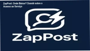 Interface de recebimento de posts prontos do ZapPost via WhatsApp no smartphone